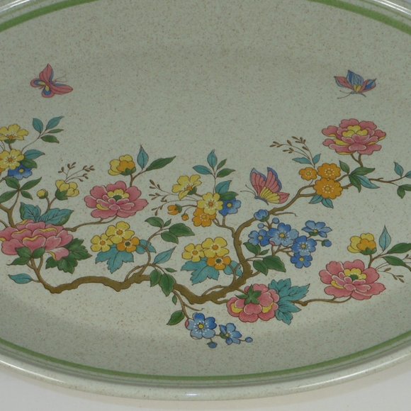Oval Serving plate Royal Albert UK Country Garden Series Summer Solitude - Picture 3 of 6